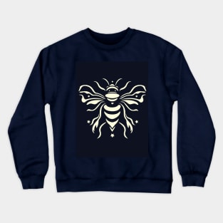 Bee black by #Bizzartino Crewneck Sweatshirt